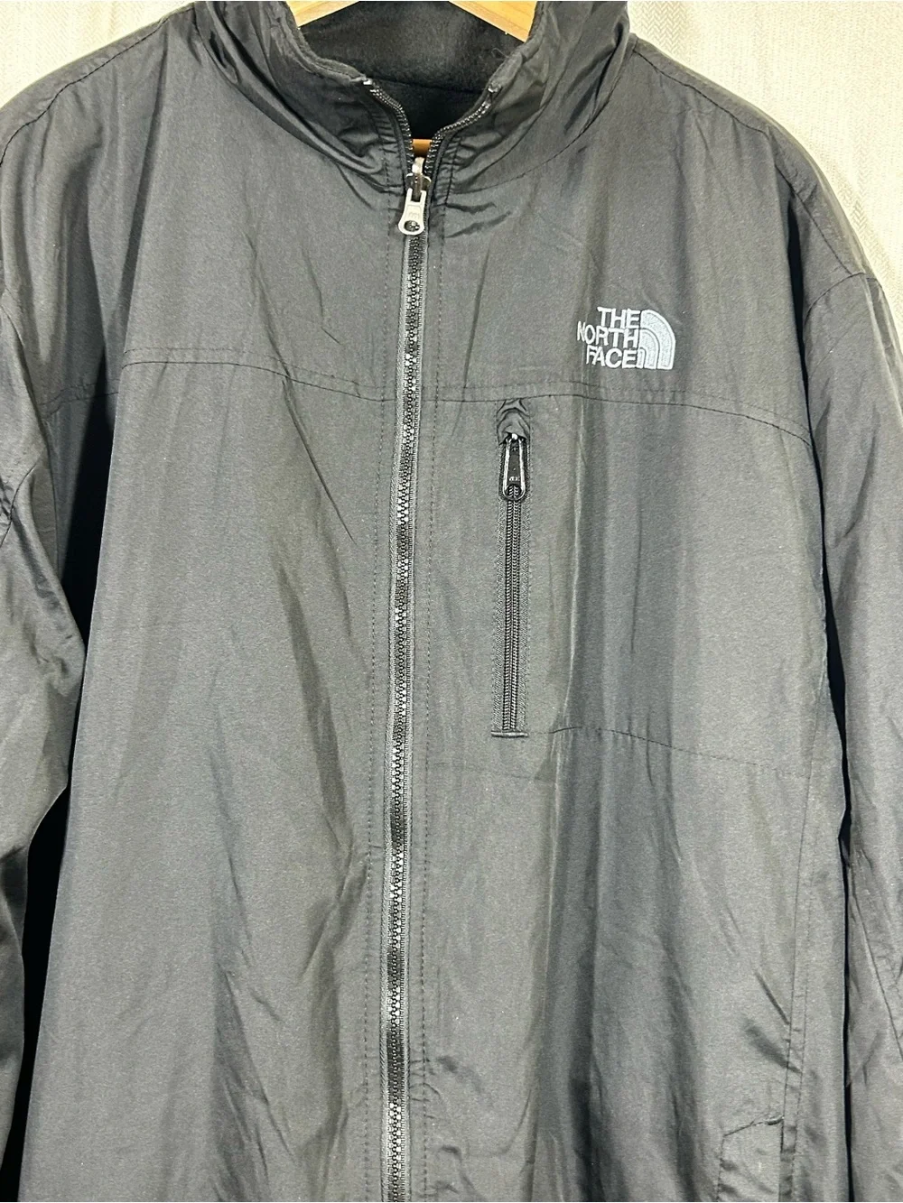 The North Face Summit Series Black Fleece Lined Size XXL Reversible Jacket